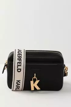 Сумка кросс-боди кожаная Lock Karl Lagerfeld
