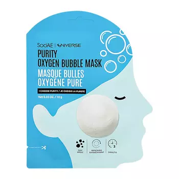 Маска для лица SOOAE UNIVERSE кислородная очищающая и матирующая 10 г