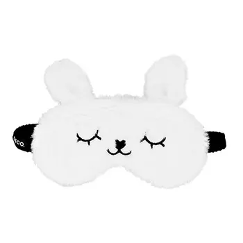 Маска для сна и путешествий DECO. FLUFFY fuzzy bunny