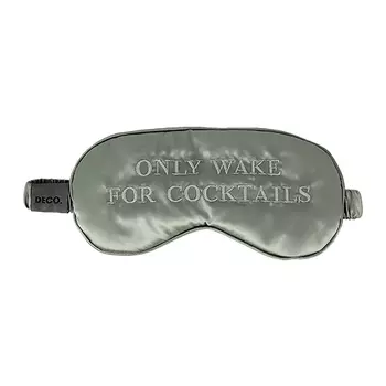 Маска для сна и путешествий DECO. wake for coctails