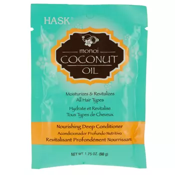 Маска для волос HASK COCONUT OIL питательная 50 г