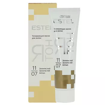 Маска для волос тонирующая ESTEL Я ТОН тон 11/07 золотистый 60 мл