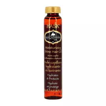 Масло для волос HASK MACADAMIA OIL увлажняющее 18 мл