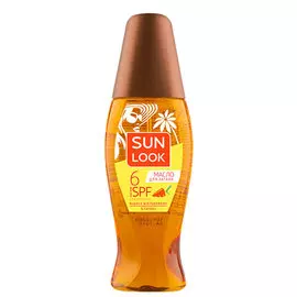 Масло для загара SUN LOOK с бета-каротином SPF-6 150 мл