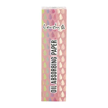Матирующие салфетки LOVELY OIL ABSORBING PAPER