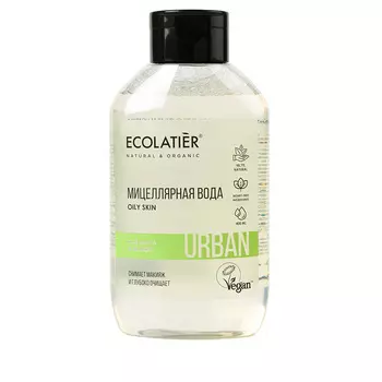 Мицеллярная вода ECOLATIER URBAN Чай матча и бамбук 400 мл
