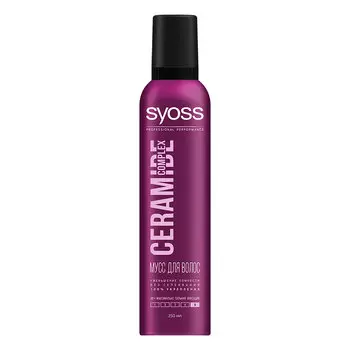 Мусс для укладки волос SYOSS CERAMIDE COMPLEX Сверхсильная фиксация 250 мл