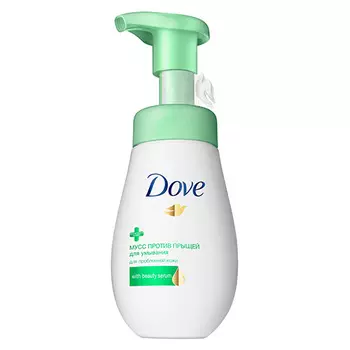 Мусс для умывания DOVE BEAUTY SERUM для проблемной кожи против прыщей 160 мл