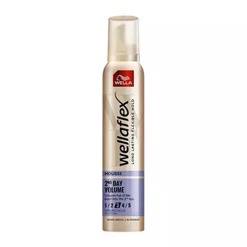 Мусс для волос WELLA WELLAFLEX объем до 2-х дней 200 мл