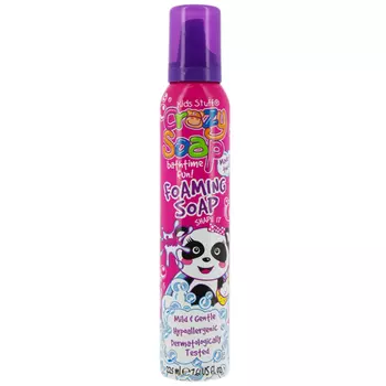 Мусс-пена для детских забав и купания KIDS STUFF CRAZY SOAP розовая 225 мл