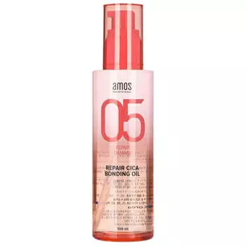 Восстанавливающее масло для повреждённых волос Amos Professional Repair Cica Bonding Oil