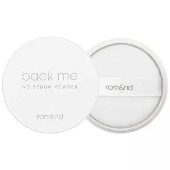 Матирующая пудра с экстрактом центеллы и риса rom&nd Back Me No Sebum Powder