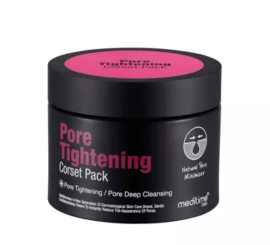 Маска для сужения пор Meditime Pore Tightening Corset Pack
