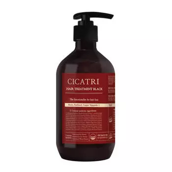 Пептидная маска-бальзам против выпадения волос 1004 Laboratory CICATRI Treatment Black