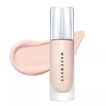 Матовый тональный флюид для лица WAKEMAKE Water Velvet Cover Foundation SPF38 PA++ 17 Pale