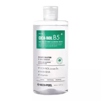 Успокаивающая мицеллярная вода Medi-Peel Phyto Cica-Nol B5 AHA BHA Vitamin Calming Cleansing Water