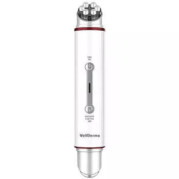 Двусторонний массажёр для EMS-лифтинга WellDerma Total Care System EMS Galvanic