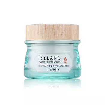 Минеральный крема для лица The Saem Iceland Water Volume Cream for oily skin