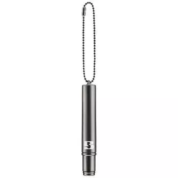 Мини-кисть для макияжа на цепочке BRAYE Pocket Lip Brush Dark Silver