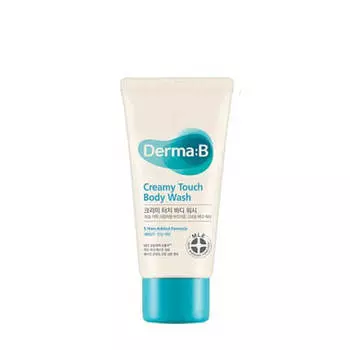 Миниатюра ламеллярный крем-гель для душа Derma:B Creamy Touch Body Wash 30 мл