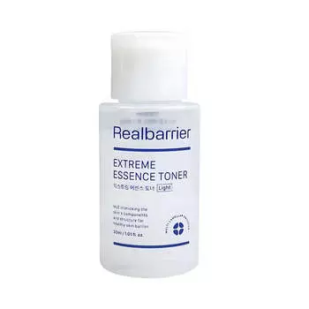Миниатюра Лёгкий тонер-эссенция с церамидами Real Barrier Extreme Essence Toner Light