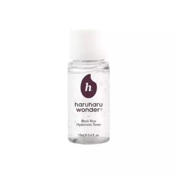 Миниатюра тонера с чёрным рисом Haruharu Wonder Black Rice Hyaluronic Toner