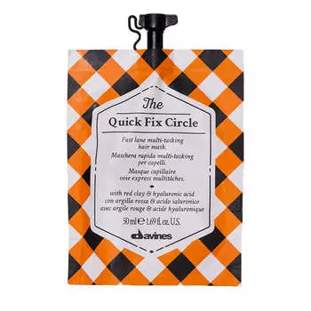 Универсальная экспресс-маска для волос с гиалуроновой кислотой Davines The Quick Fix Circle