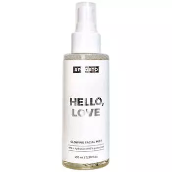 Мист для сияния кожи с розеллой PROSTO HELLO, LOVE Glowing Facial Mist
