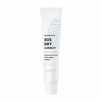 Многофункциональные глиняные маски Missha SOS Clay Mask Dry Correct Seaweed