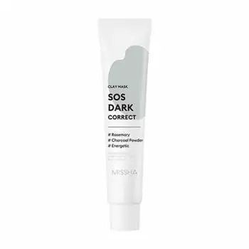 Многофункциональные глиняные маски Missha SOS Clay Mask Dark Correct