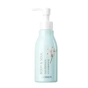 Молочное масло для тела с хлопком The Saem Body & Soul Cotton Milk Body Oil