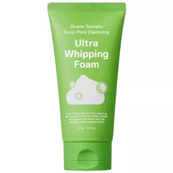 Мягкая пенка для умывания Sungboon Editor Green Tomato Deep Pore Cleansing Ultra Whipping Foam