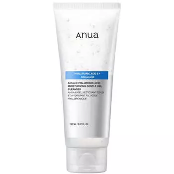 Мягкий гель для умывания Anua 8 Hyaluronic Acid Moisturizing Gentle Gel Cleanser