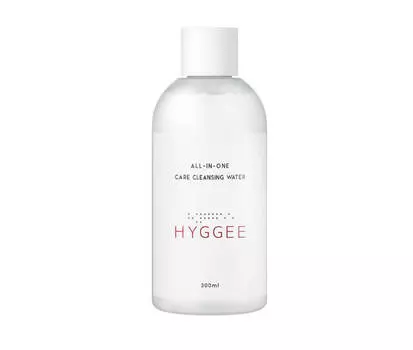 Мягкое средство для снятия макияжа с нейтральным pH HYGGEE All-In-One Care Cleansing Water