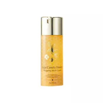 Мультифункциональный крем-гель с медом канолы The Yeon Jeju Canola Honey Wrapping Multi Cream
