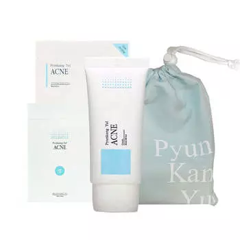 Набор для проблемной кожи с кремом Pyunkang Yul Acne Cream Set