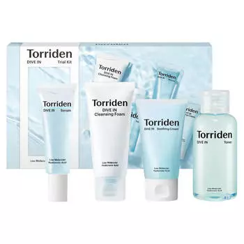 Набор миниатюр для увлажнения кожи Torriden DIVE IN Trial Kit