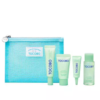 Набор успокаивающих средств с центеллой Tocobo Cica Calming Starter Kit