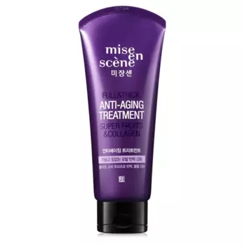 Маска для волос Mise en Scene Black Pearl Anti-aging Full and Thick Treatment