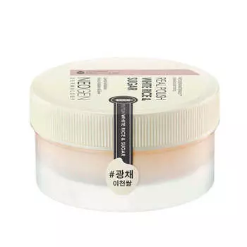 Нежный сахарный скраб для лица с глутатионом Neogen Dermalogy Real Polish White Rice&Sugar
