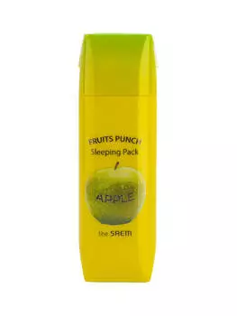 Ночная маска "яблочный пунш" The Saem Fruits Punch Apple Sleeping Pack