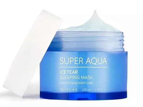 Ночная маска с травяным комплексом Missha Super Aqua Ice Tear Sleeping Mask