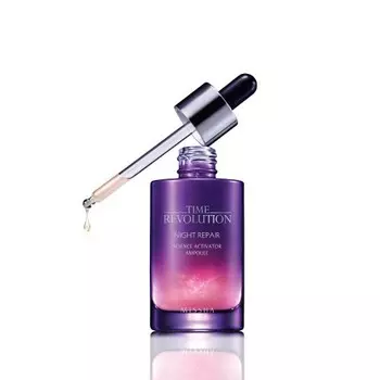 Ночная восстанавливающая сыворотка для лица Missha Time Revolution Night Repair Borabit Ampoule