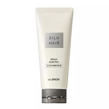 Маска для жирной кожи головы The Saem Silk Hair Refresh Scalp Pack