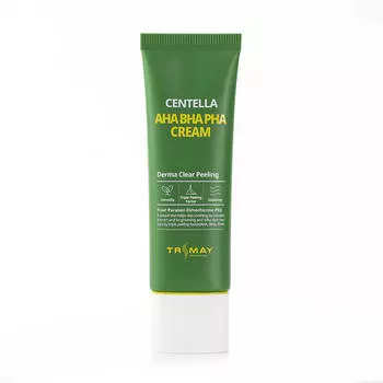 Обновляющий крем с кислотами и центеллой Trimay Aha Bha Pha Centella Cream