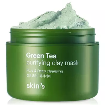 Очищающая глиняная маска с зеленым чаем Skin79 Green Tea Clay Mask
