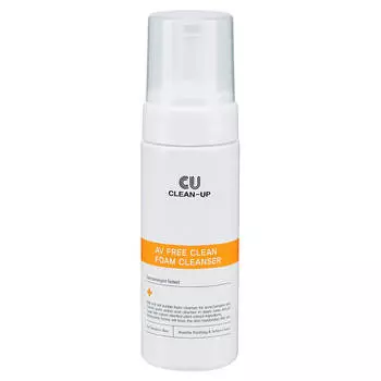Очищающая пенка для проблемной кожи CUSKIN Clean-Up AV Free Clean Foam Cleanser