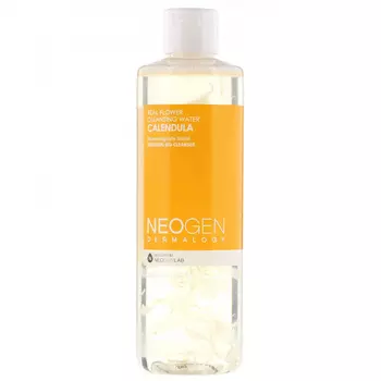 Очищающая вода с лепестками календулы Neogen Dermalogy Real Flower Cleansing Water Calendula