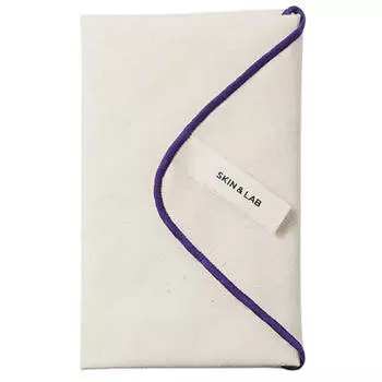 Очищающее полотенце SKIN&LAB Ganghwa Sochang Eco Cleansing Towel Фиолетовое