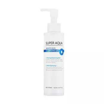 Очищающий гель для умывания с кислотами Missha Super Aqua Skin Smooth Cleansing Gel